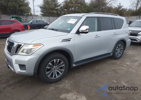 2018 Nissan Armada Sl z USA, uszkodzony, nr VIN JN8AY2NC8JX500738